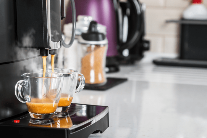 Coffee get Free coffee machine with coffee purchase