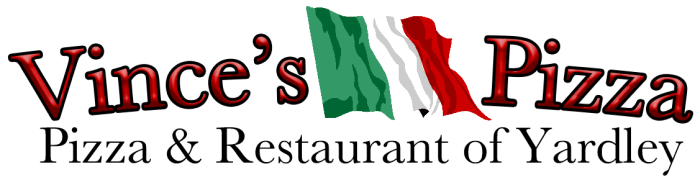 Venezia yardley Vince's pizza yardley pa menu